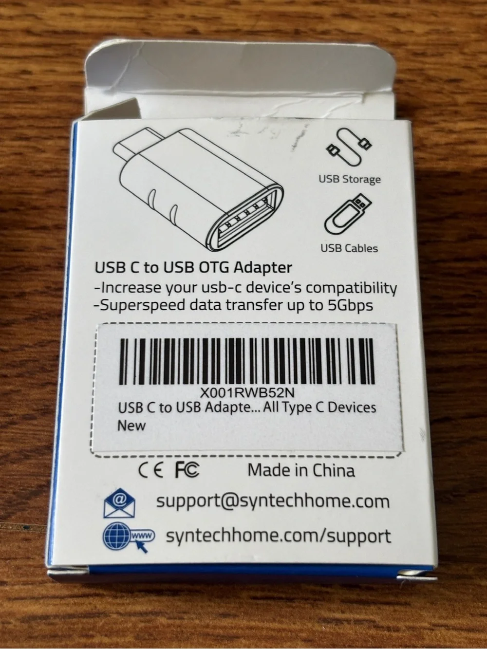 USB-C to USB OTG Adapter - Black
